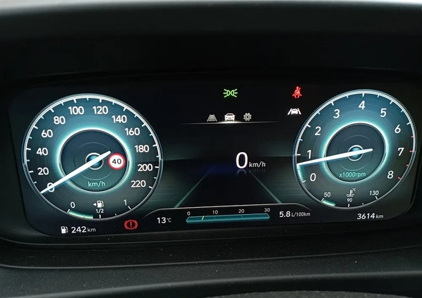Hyundai Bayon cena 78900 przebieg: 3600, rok produkcji 2022 z Kęty małe 191